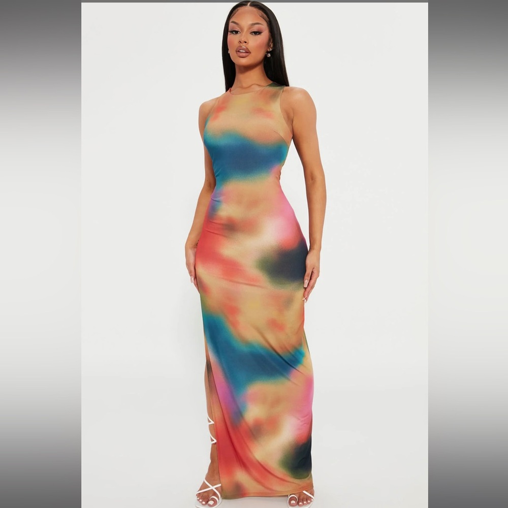 California Coastline Maxi dress